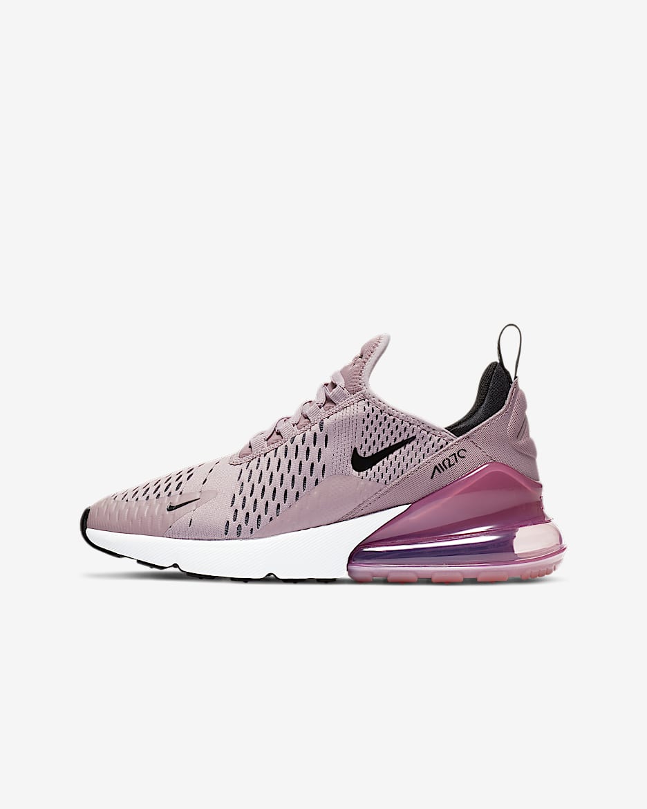 Gs nike air max 270 elemental rose/white/black online